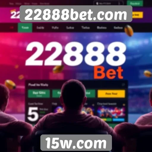 Experiência do usuário no design de 22888bet.com